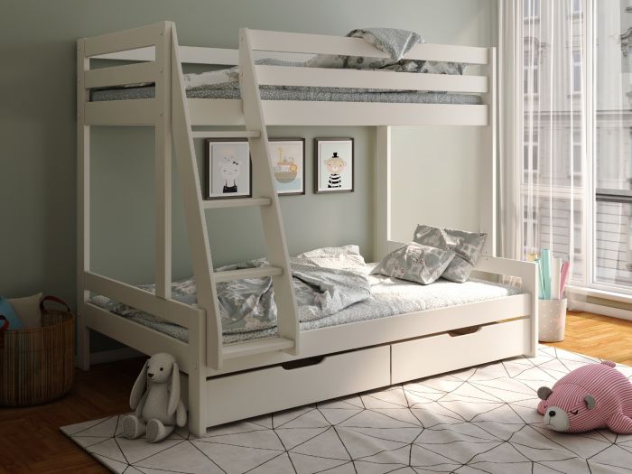 Noomi Nora Solid Wood Triple Bunk Bed (Fsc Certified)