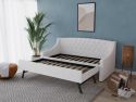 Flair Aurora Cream Boucle Daybed With Trundle