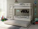 noomi nora white bunk bed continental