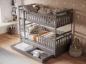 Flair Elvis Bunk Bed With Trundle And Drawers
