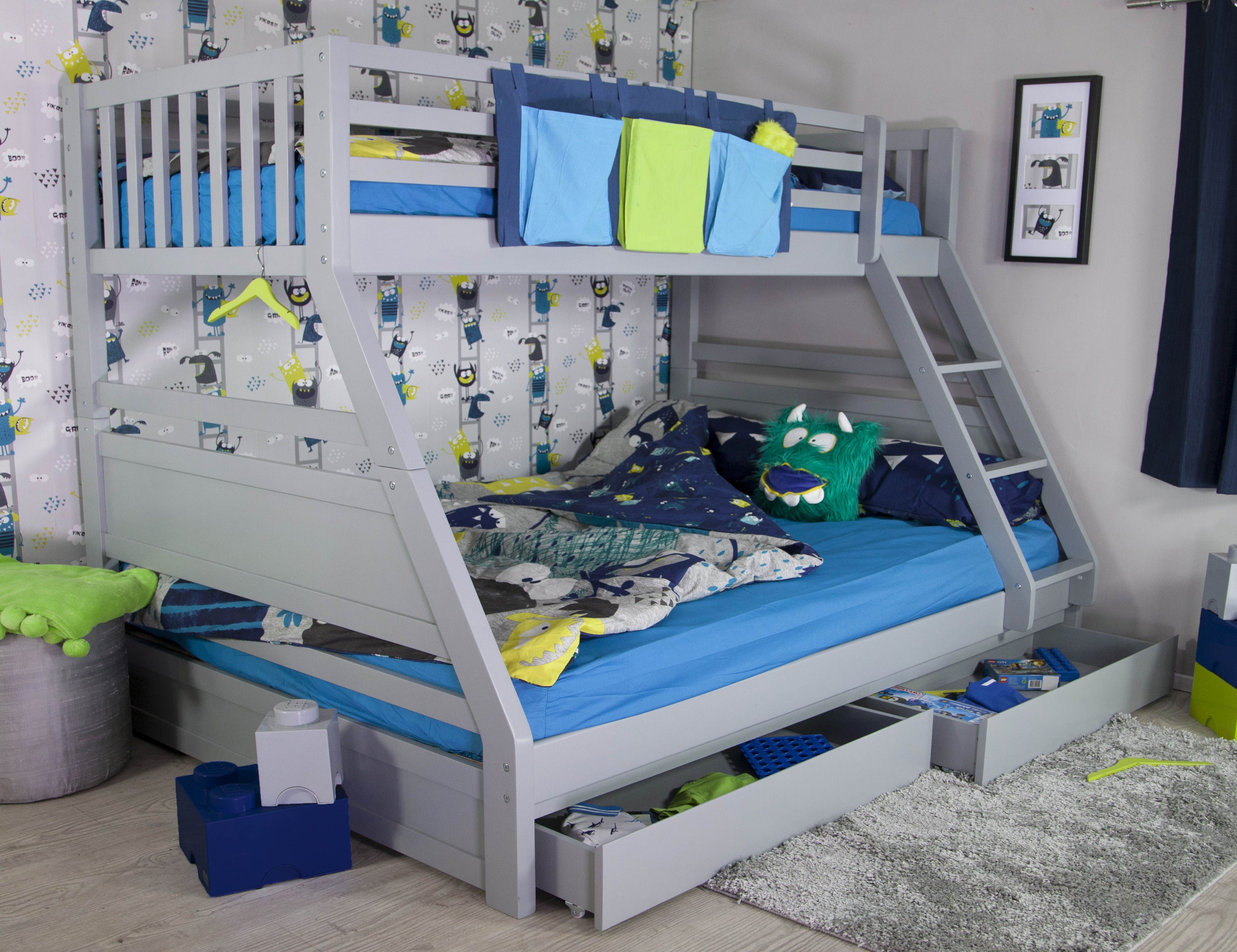 Flair Furnishings Ollie Triple Bunk Bed, Triple Bunk Bed Instructions