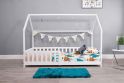 Flair White Wooden Explorer Playhouse Single Bed With Rails
