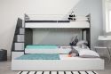 Flair Jasper Bunk Bed With Trundle Bed and Staircase
