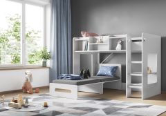 Flair Wizard Junior High Sleeper With Pull Out Futon