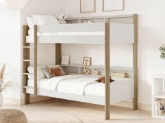 Noomi Bodie Solid Wood Storage Bunk Bed (FSC-Certified)