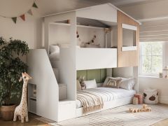 Flair Dreamland House Staircase Bunk Bed