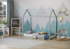 Flair Wooden Playhouse Bed Frame