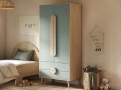 Flair Noah 2 Door Wardrobe with 2 Drawers