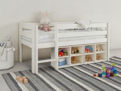 Noomi Shorty Midsleeper Cube Unit Set White (FSC-Certified)