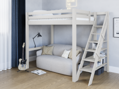 Noomi Studio Loft Bed Double High Sleeper (FSC-Certified)
