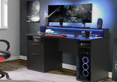 Flair Power Z Gaming Desk With Colour Changing LED Lights