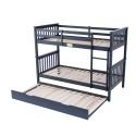 Flair Wooden Zoom Detachable Bunk Bed With Trundle
