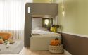 Flair Benito Bunk Bed White And Grey