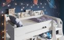 Flair Furnishings Cosmic Storage Sleeper Bed White