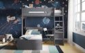 Flair Cosmic L Shaped Bunk Bed Grey