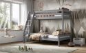 Noomi Nora Solid Wood Triple Bunk Bed with Optional Storage (FSC-Certified)