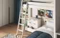 Noomi Tera High Sleeper With Small Double L Shaped Bed (FSC-Certified)
