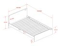 Flair Wizard Small Double Grey Bed Frame
