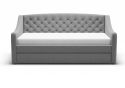 Flair Aurora Grey Fabric Daybed With Trundle