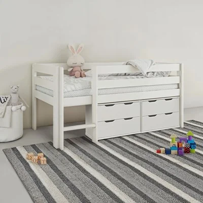 Noomi Shorty Midsleeper with Chest of Drawes (FSC-Certified)