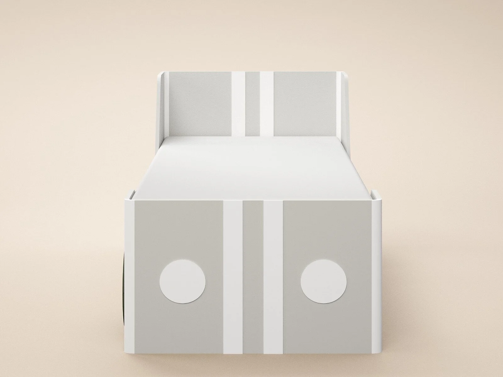 Flair Cooper Single Car Bed with Drawers Grey – view 7