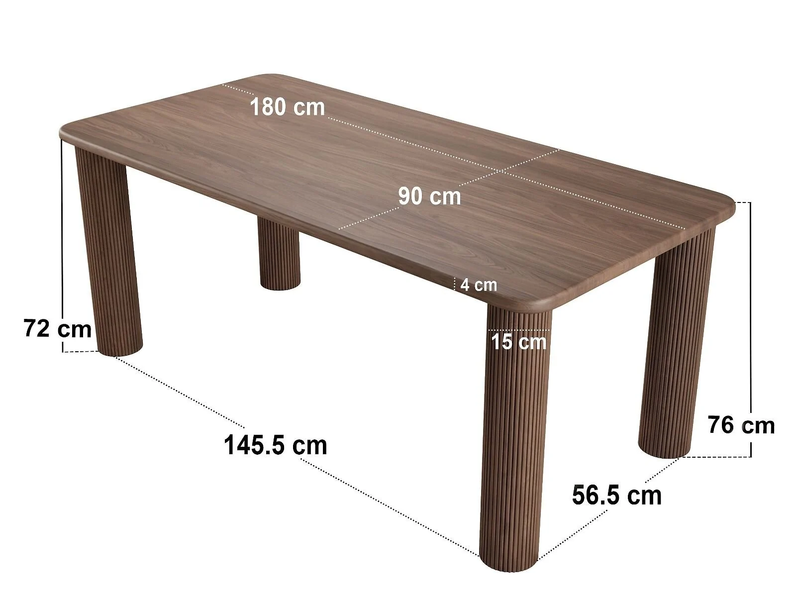 SOLACE+CO Holtan Dining Table with Henley Chairs – view 9