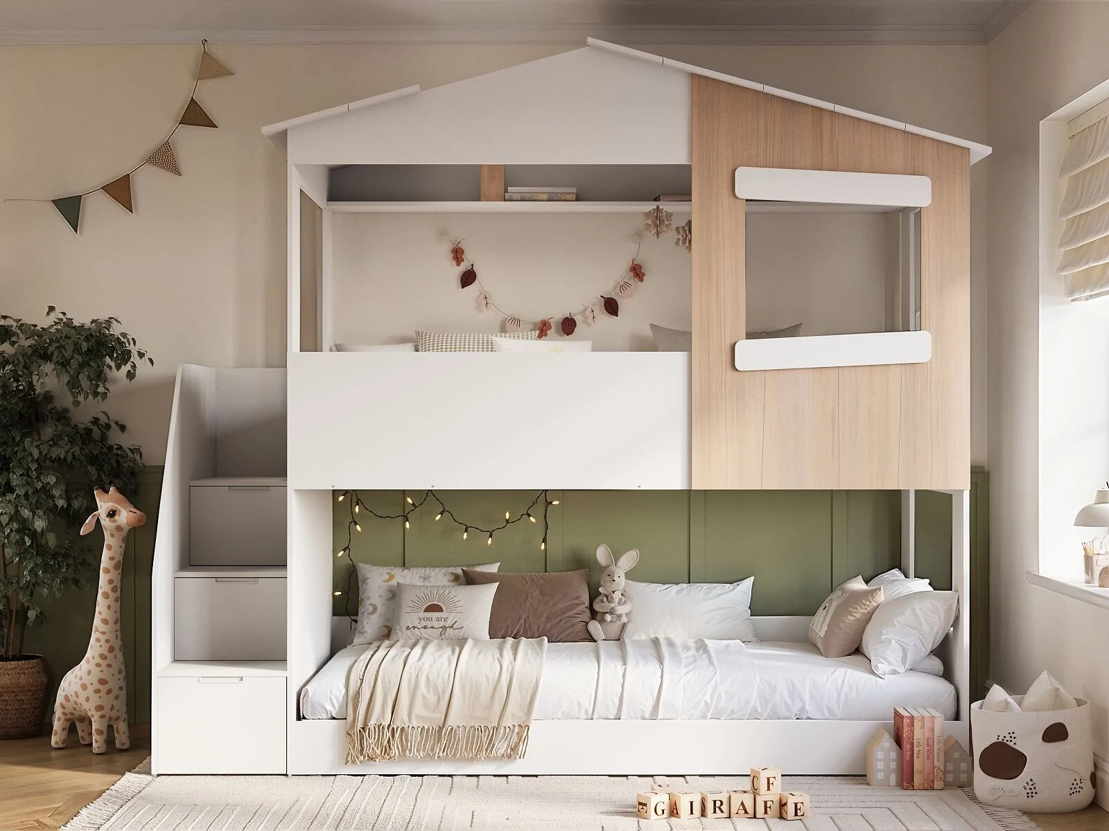 Flair Dreamland House Staircase Bunk Bed – view 2