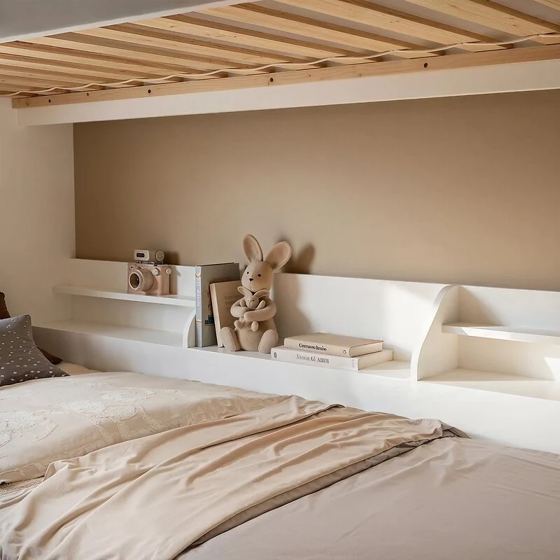 Flair Slick Staircase Bunk Bed White With Storage image 5
