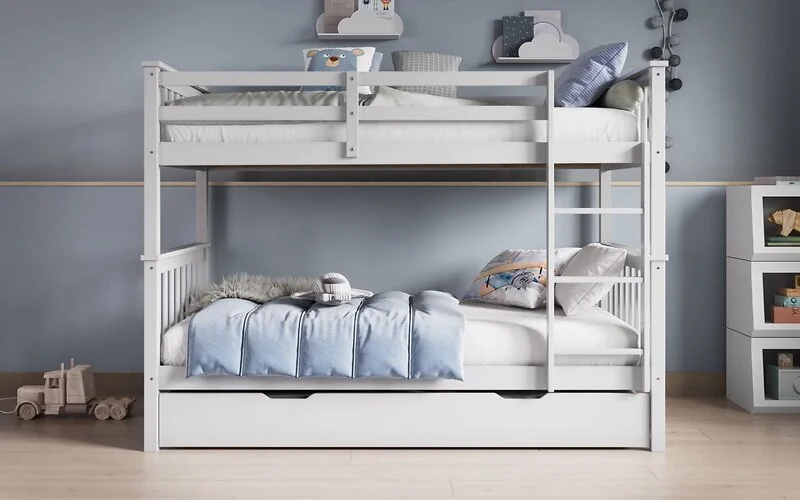 Flair Zoom Bunk Bed Small Single White