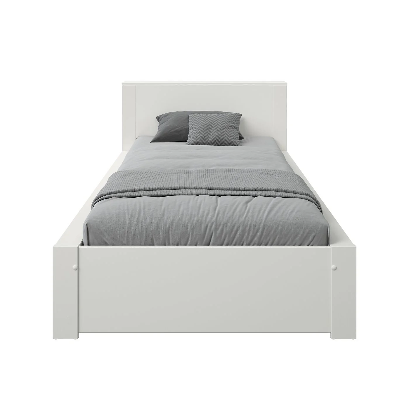 Noomi Juno Secret Storage Bookcase Bed with Drawer White (FSC-Certified) image 8
