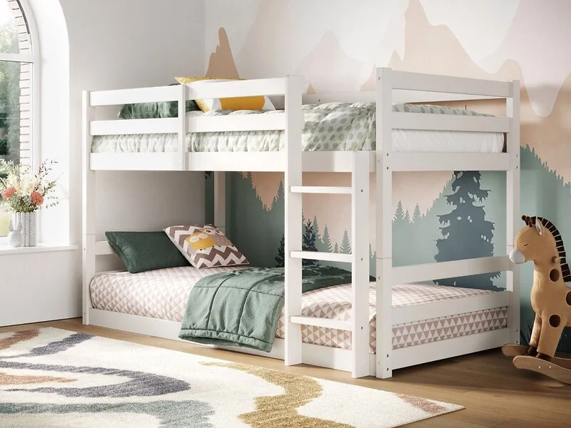Flair Shasha Low Wooden Detachable Bunk Bed