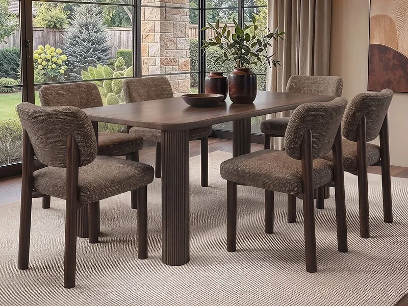 SOLACE+CO Holtan Dining Table with Henley Chairs – view 3