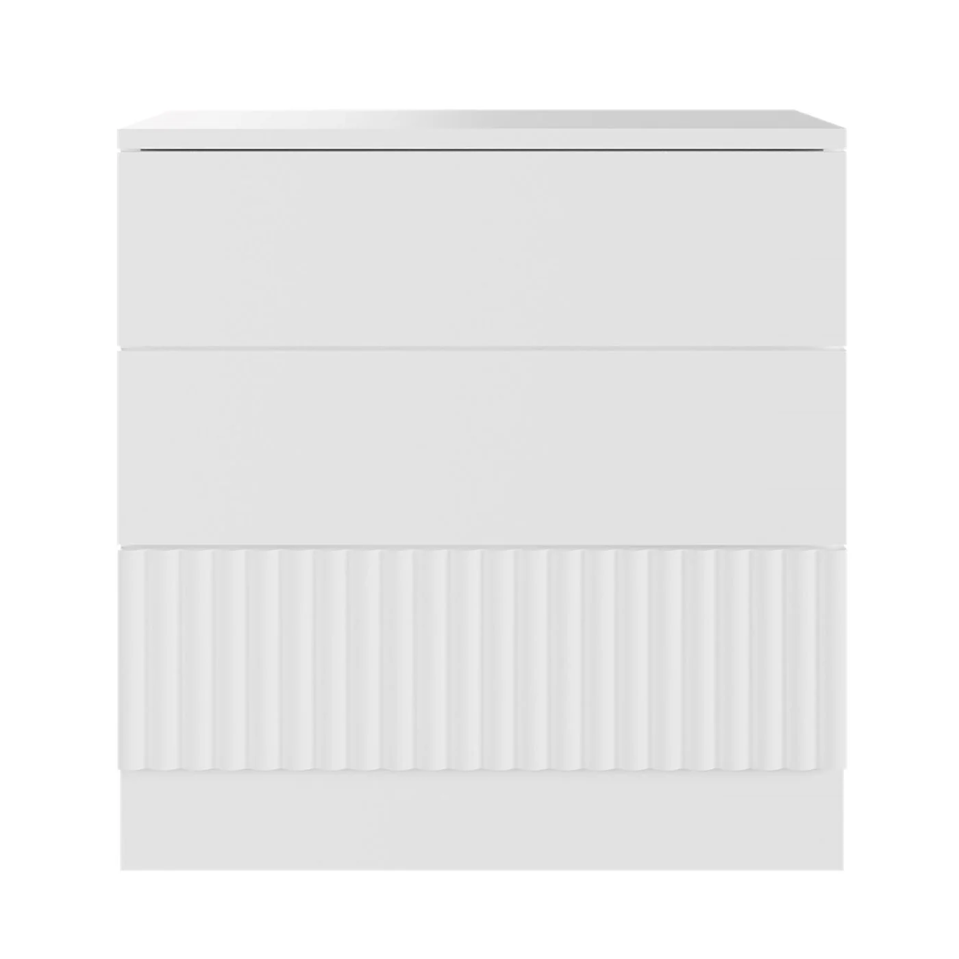 Flair Luca 3 Drawer Chest Ribbed image 11