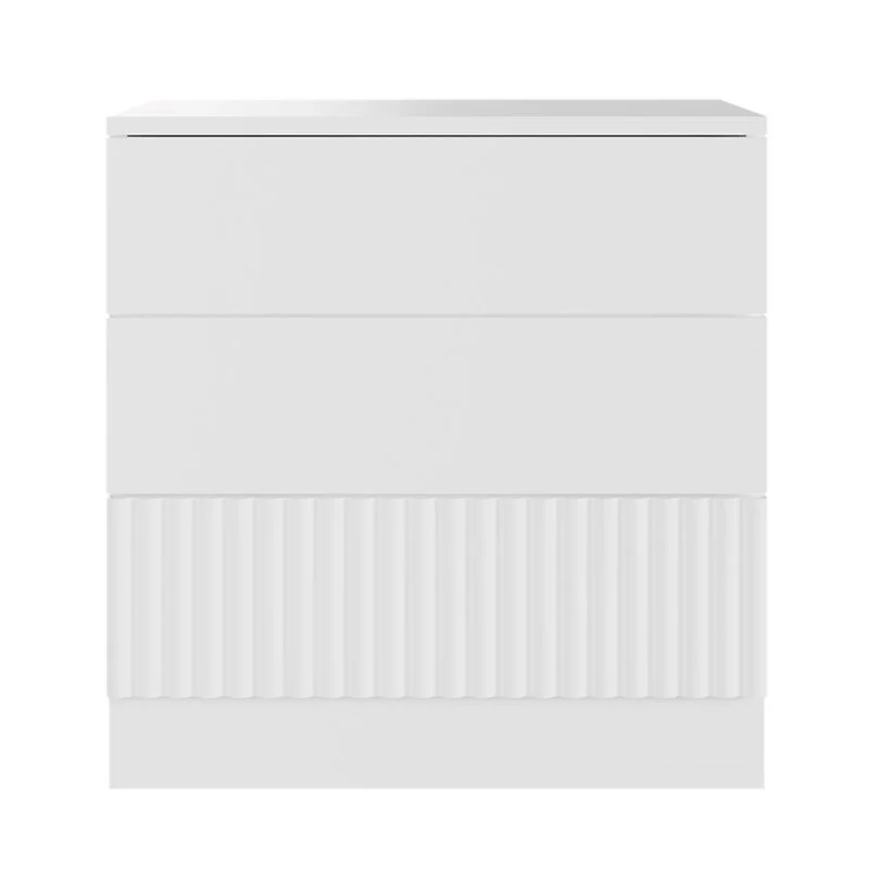 Flair Luca 3 Drawer Chest Ribbed image 11