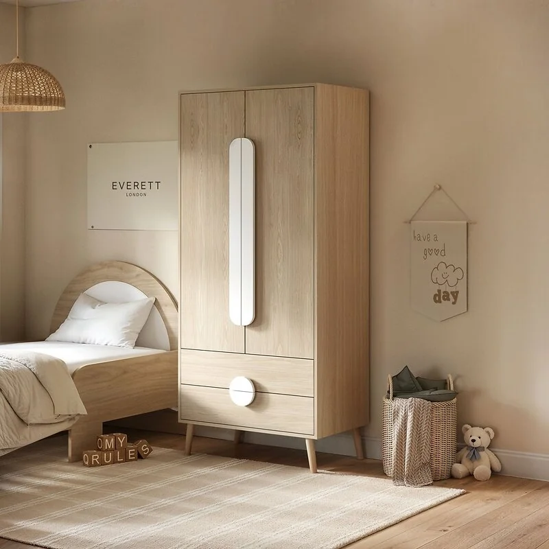 Flair Noah 2 Door Wardrobe with 2 Drawers