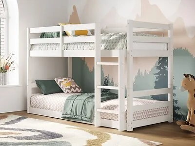 Flair Shasha Low Shorty Wooden Detachable Bunk Bed