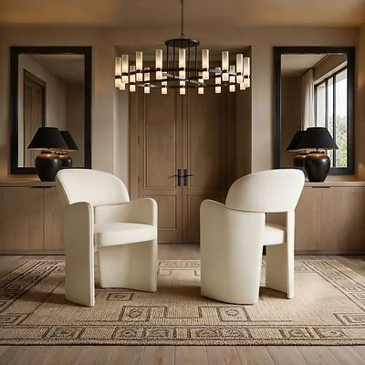 SOLACE+CO Estella Velvet Dining Chair Set of 2