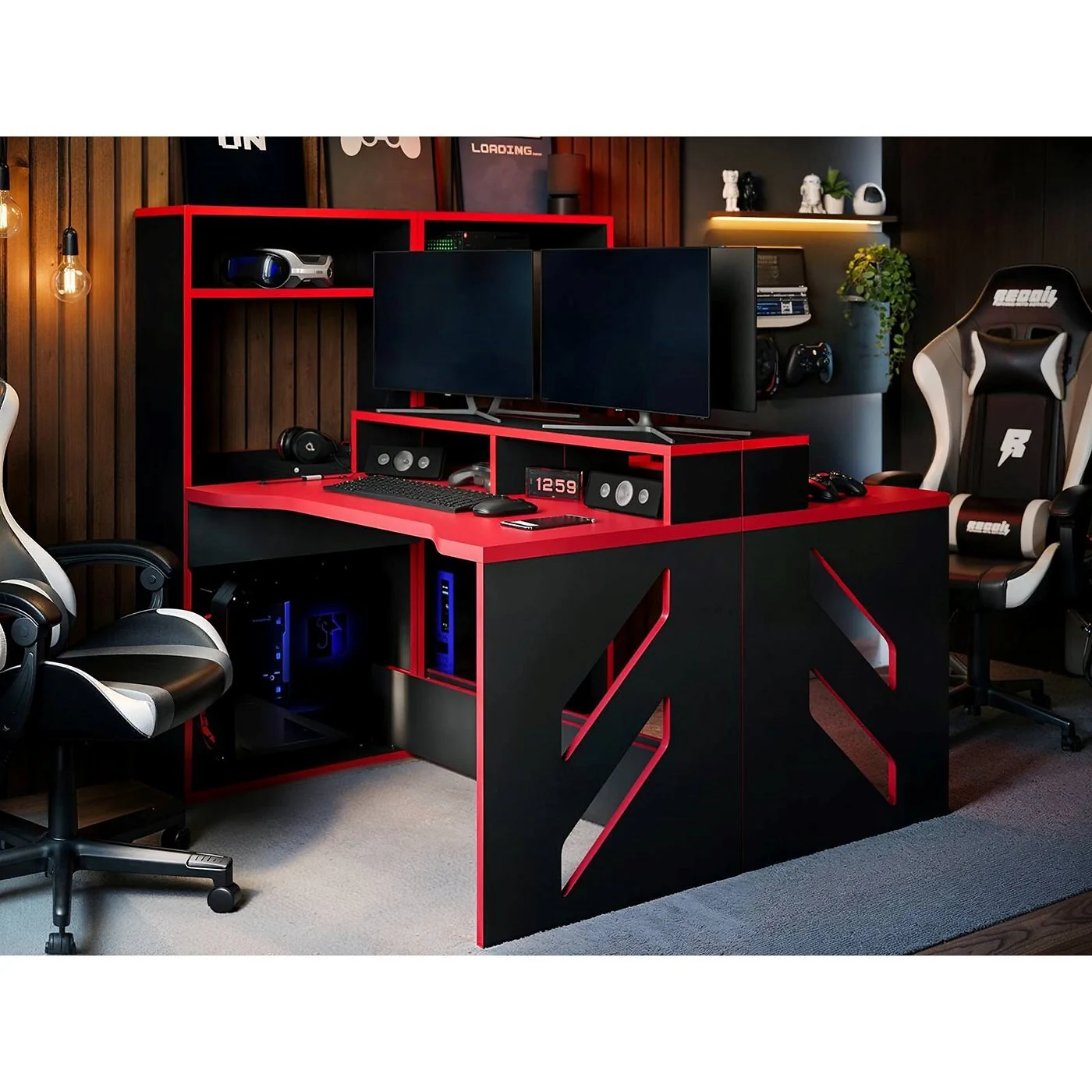 Recoil Pixel Gaming Desk image 6