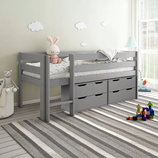 Noomi Shorty Midsleeper with Chest of Drawes (FSC-Certified)