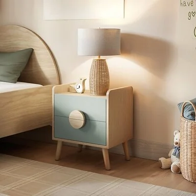 Flair Noah 2 Drawer Bedside Table