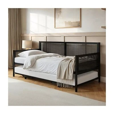 Flair Clay Metal Daybed with Trundle