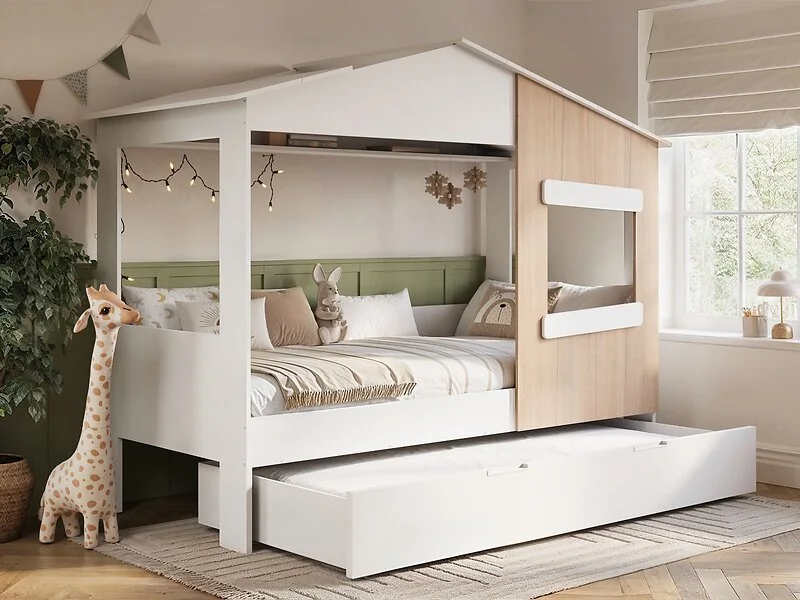 Flair Dreamland House Bed With Trundle