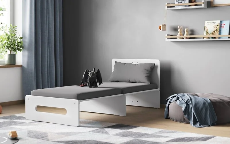 Flair Cosmic Pull Out Futon White