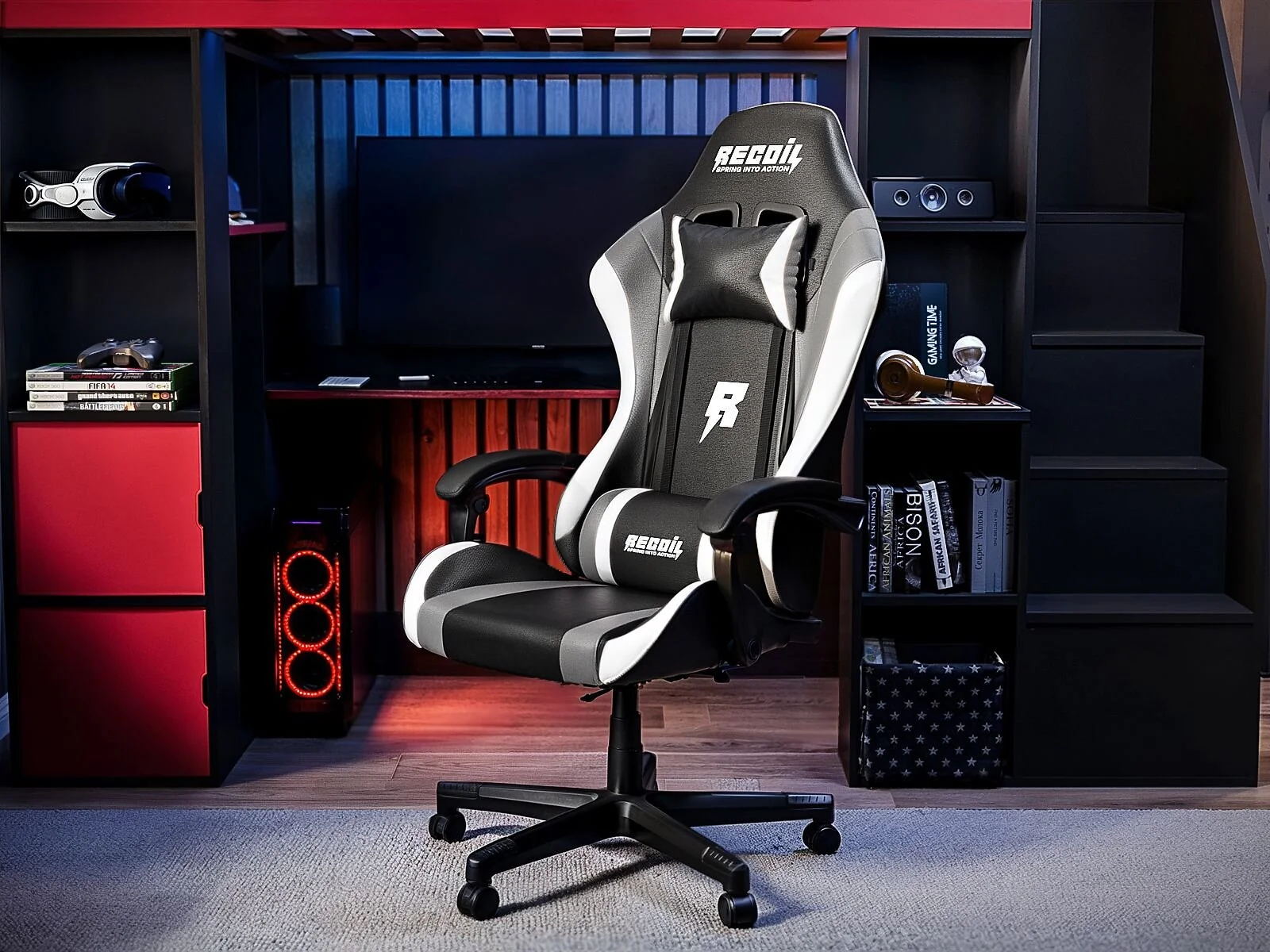 Recoil Vortex Gaming Chair PU Leather