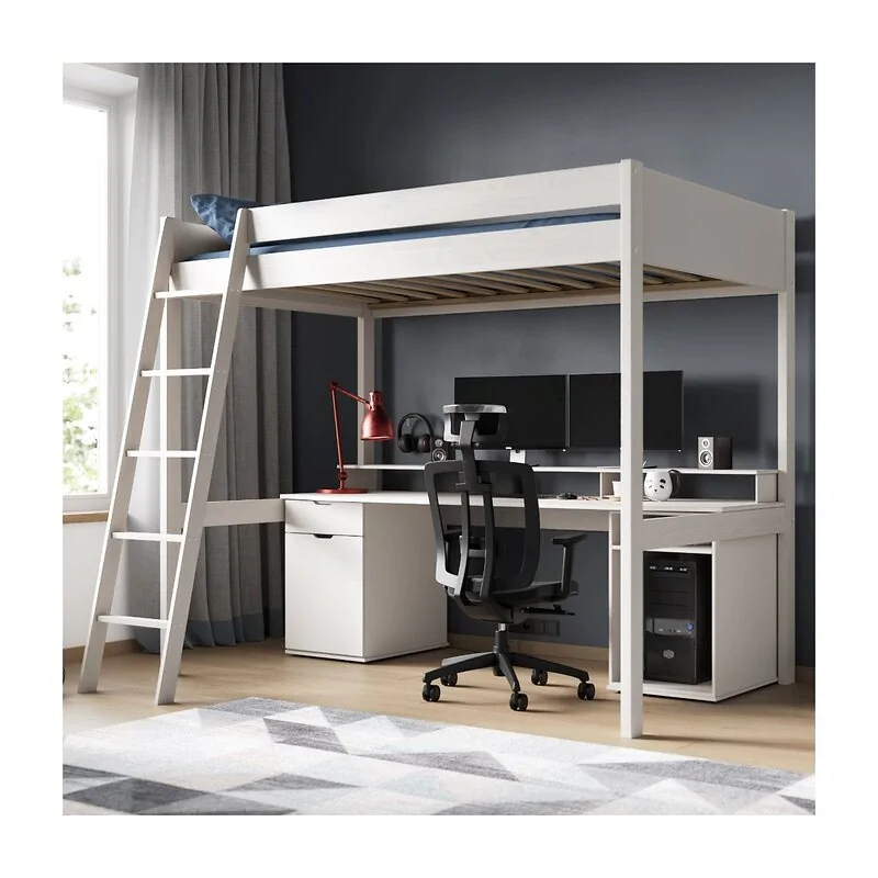 Noomi Tera Solid Wood Small Double Gaming High Sleeper Bed