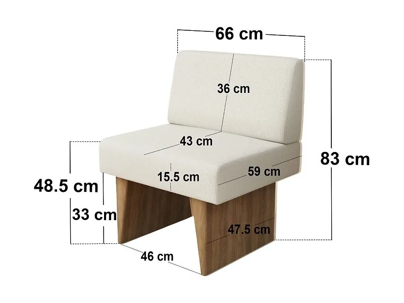 SOLACE+CO Nolan Dining Table Curved Edge and Seating Set – view 18