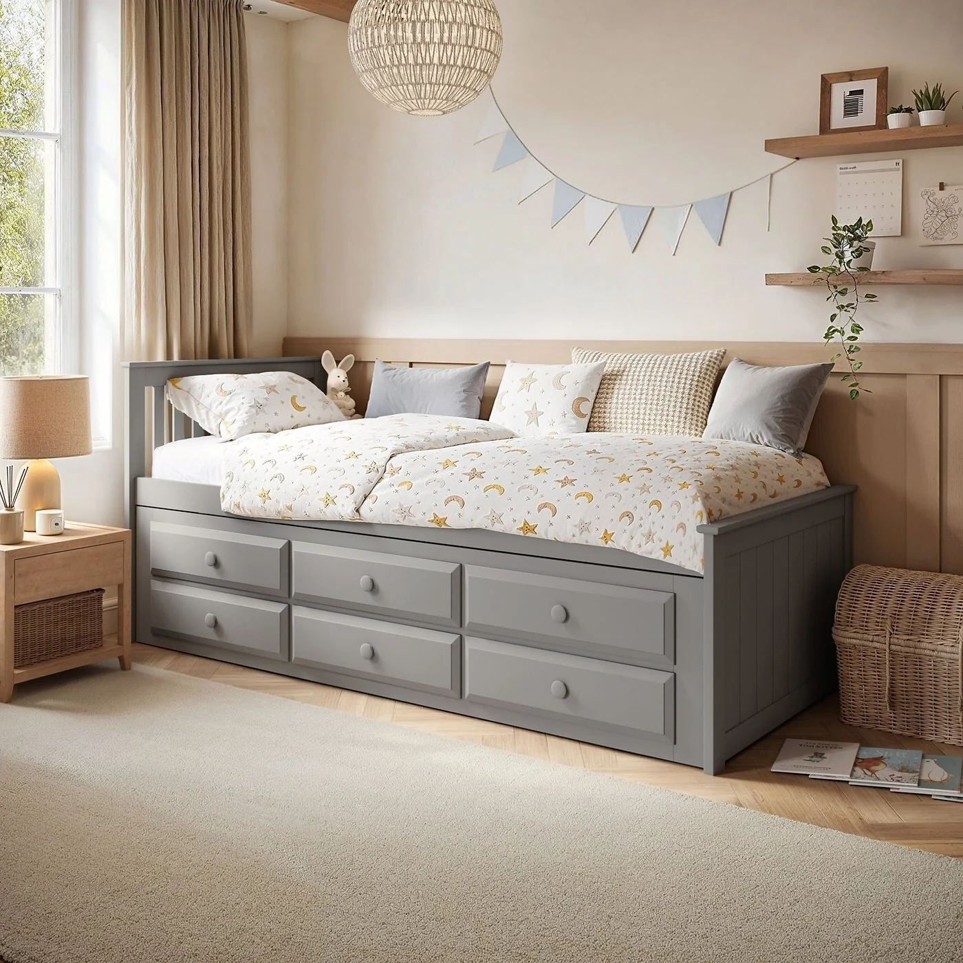 Flair Montana Captains Bed With Drawers image 8