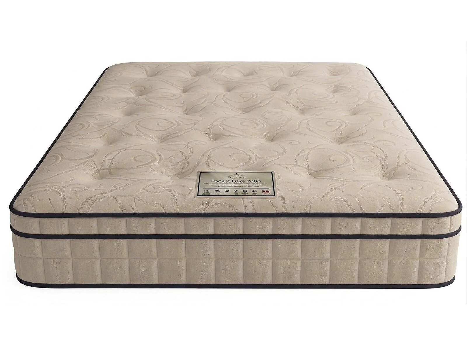 Maxitex Pocket Luxe 2000 Mattress – view 2