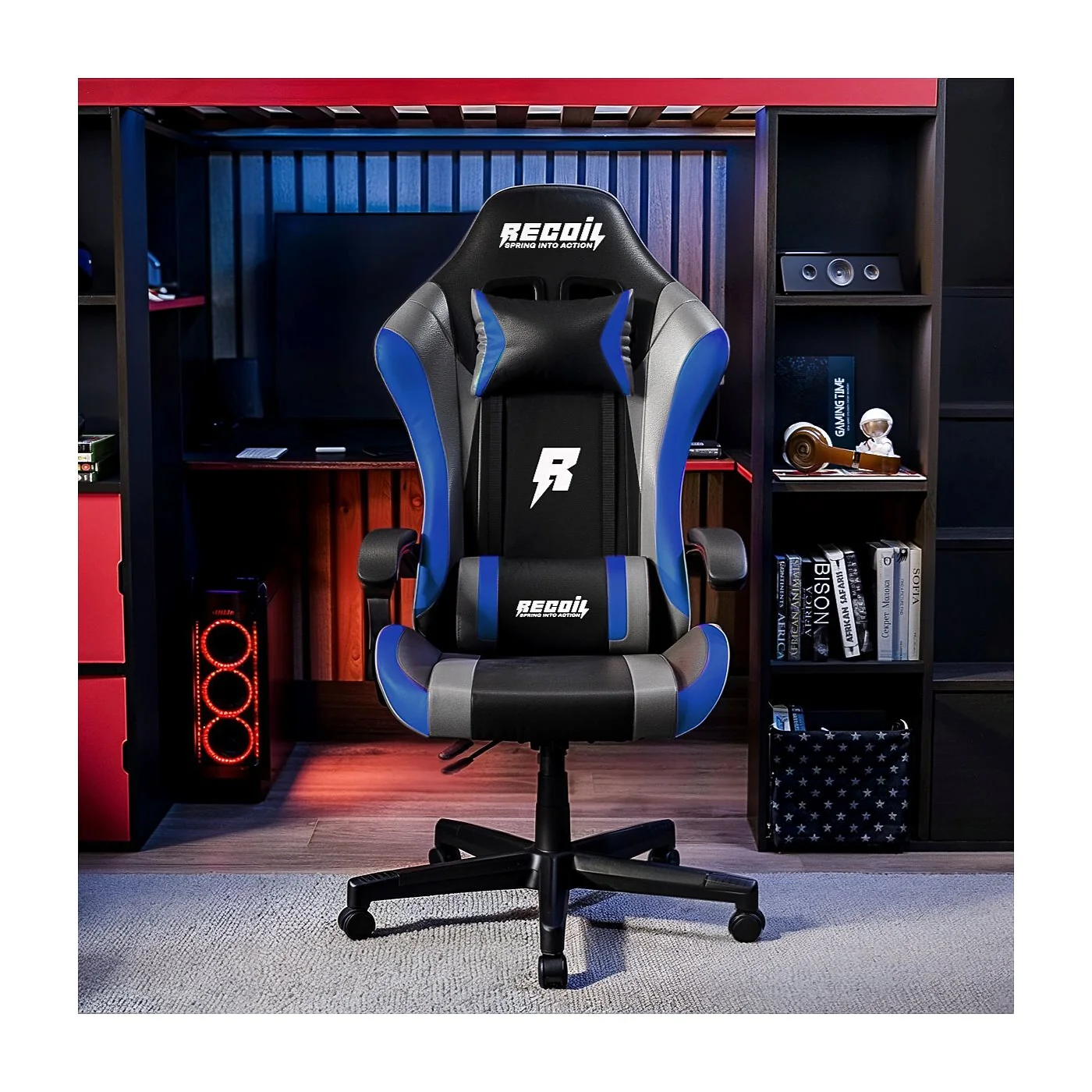 Recoil Vortex Gaming Chair Black PU image 2