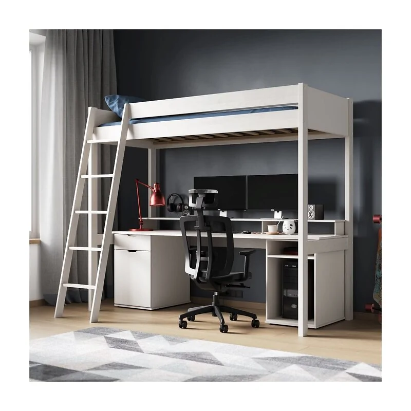 Noomi Tera Solid Wood Gaming High Sleeper Bed image 4